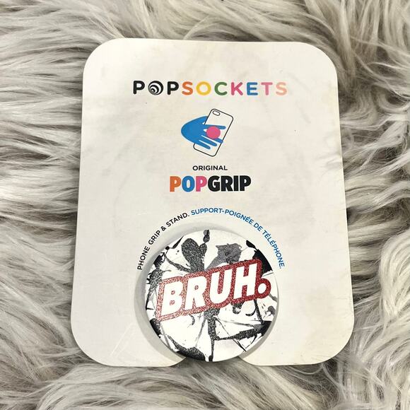Pop Socket Phone Grip - Bruh - Picture 1 of 2